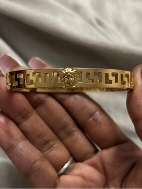 Gold Versace Inspired Bangle
